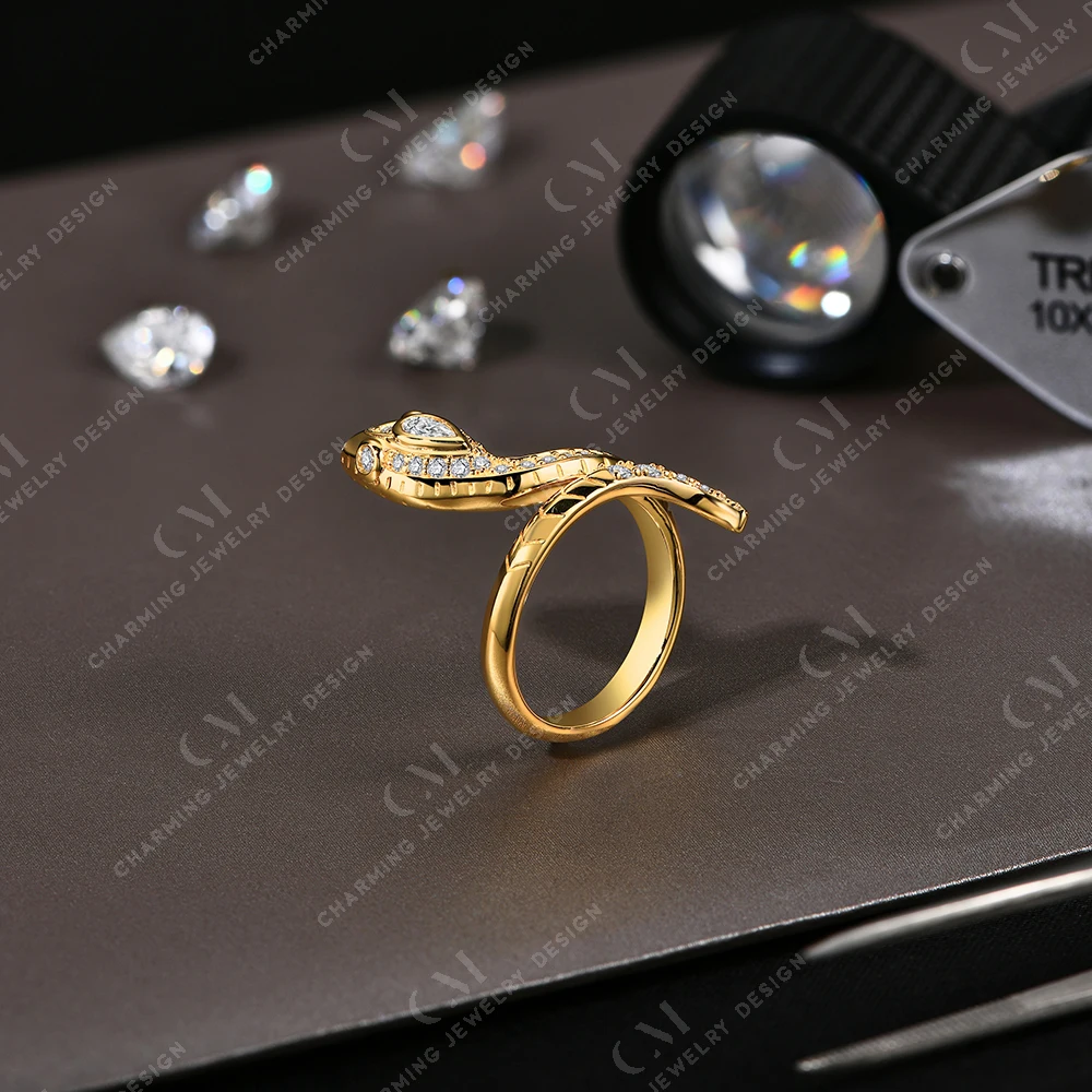 Кольцо с муассанитом и бриллиантами для мужчин женщин очаровательное кольцо в