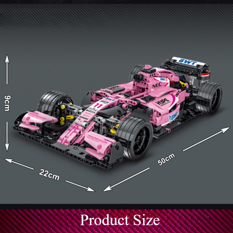 Конструктор Technic Formula 1 розовый суперкар