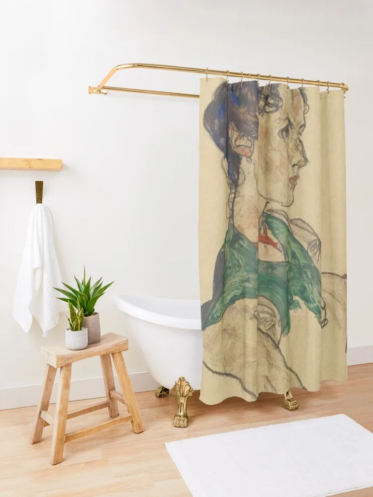 Портрет Рей молодой мажовиме Шейле от Егина Занавеска для душа Современные