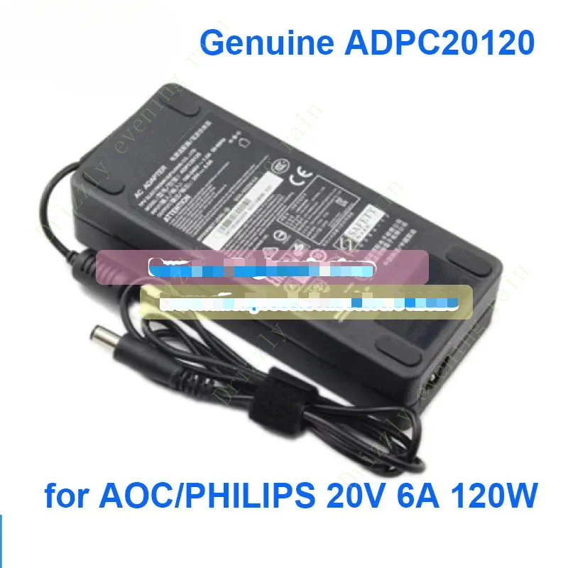 Оригинальный адаптер переменного тока ADPC20120 20 В 6 А для AOC PD2710QC AG27LM00027 BENQ EX3203R EX3501R