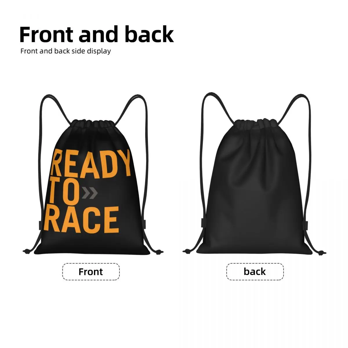 Рюкзак на шнурке для мужчин и женщин легкая спортивная сумка хранения в