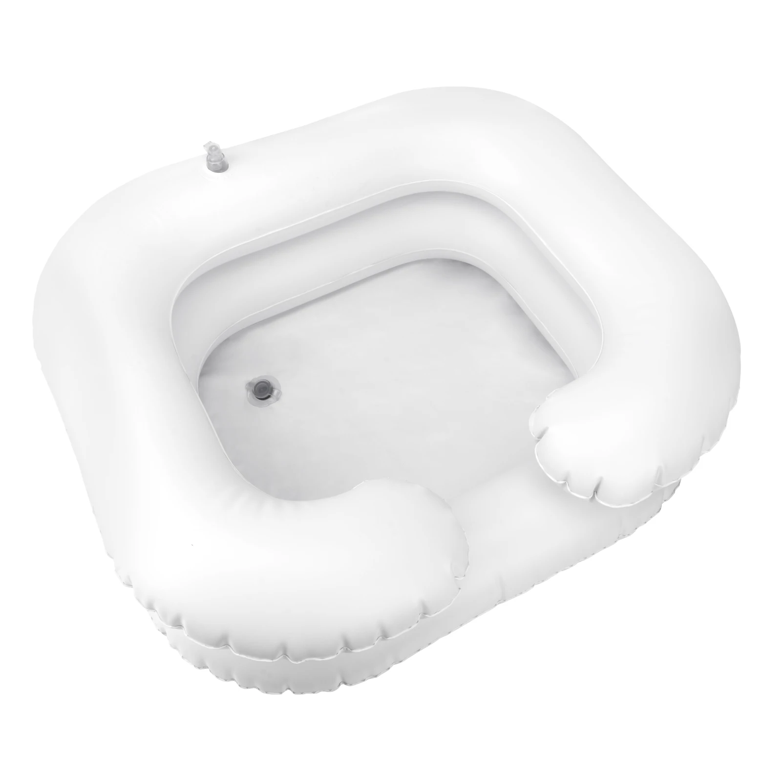 

In Bed Shampoo Basin Inflatable PVC Home Supplies Outdoor Bathroom For The Elderly Disabled Nursing Washing Hair Assistive Aid