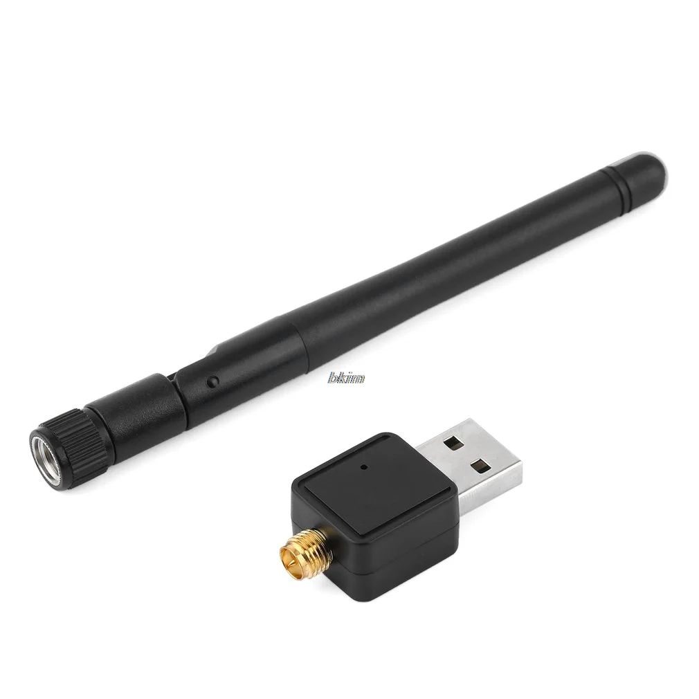 

150Mbps Wireless Network Card Mini USB 2.0 WiFi Adapter Antenna PC LAN Wi-Fi Receiver Dongle 802.11 b/g/n Newest