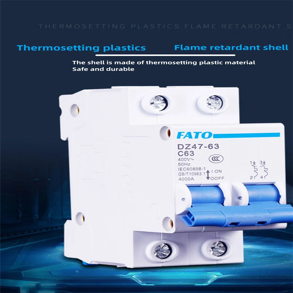 Huatong air switch DZ47-63 маленький автоматический выключатель 1P/2P бытовой C32 главный