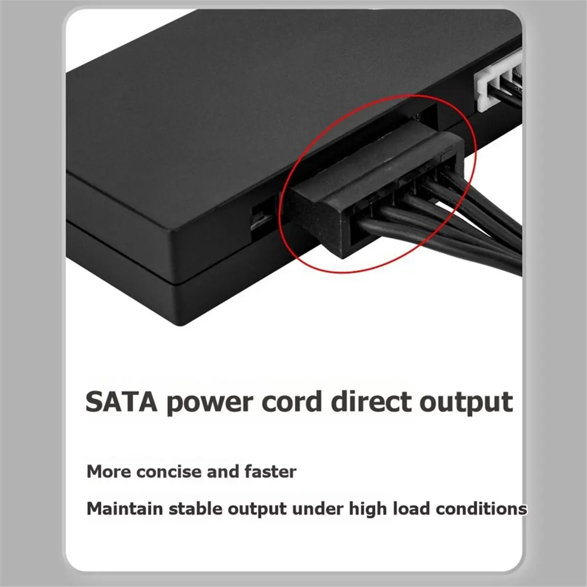 Фото (A01R) USB 2.0 HUB X5, 5 портов, 9-контактный USB-концентратор, для систем, где недостаточно портов USB 2.0 на материнской плате, 9-контактный USB-хаб №2