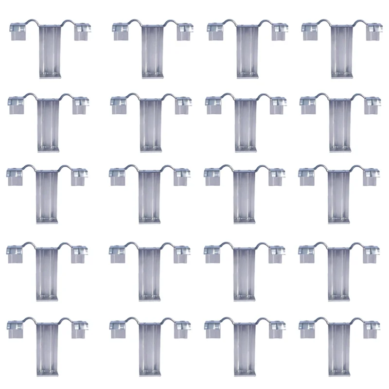 20 шт. фотогальваническая панель дренажная Пряжка поверхностная пластина