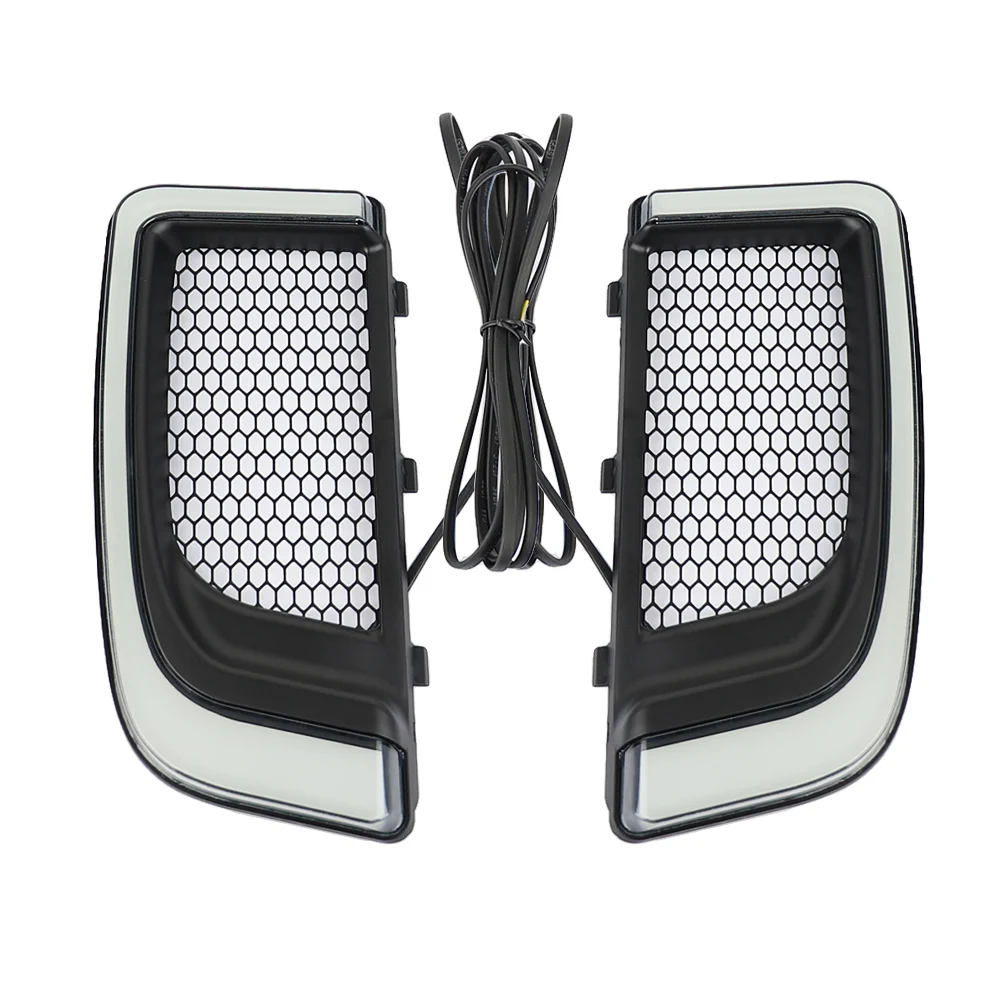 

Wukma Motorcycle Fairing Grill LED Lighting For Road Glide Street Glide Electra Glide Ultra Limited 2014-2020