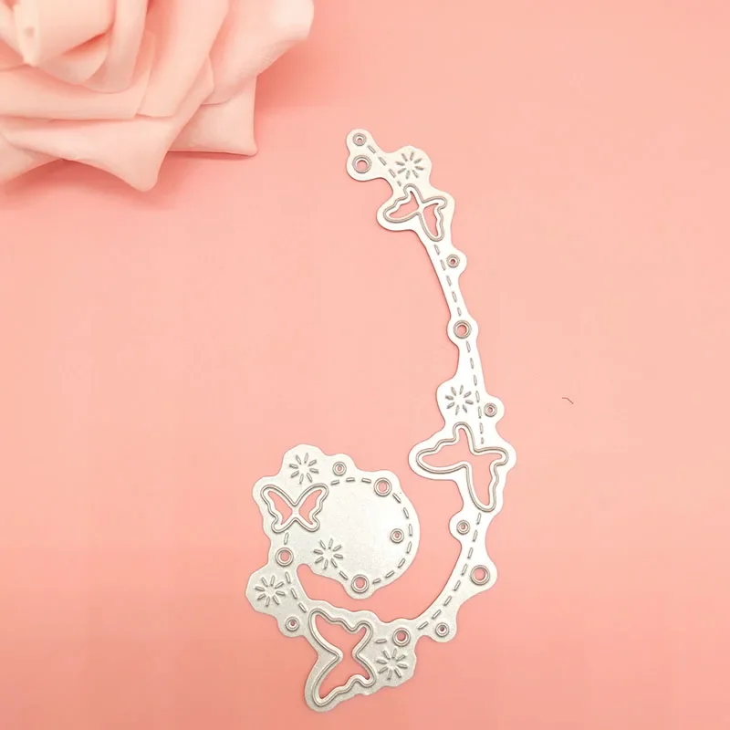 Металлические штампы с летающей бабочкой резак нож трафареты для изготовления