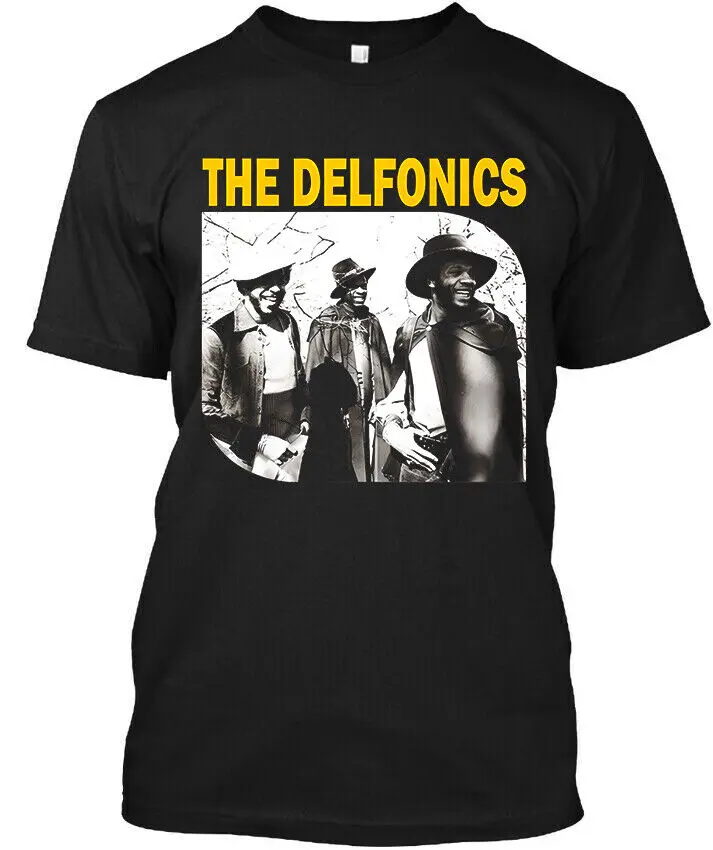 Новинка популярная Ретро футболка Delfonics американская Филадельфия музыкальная
