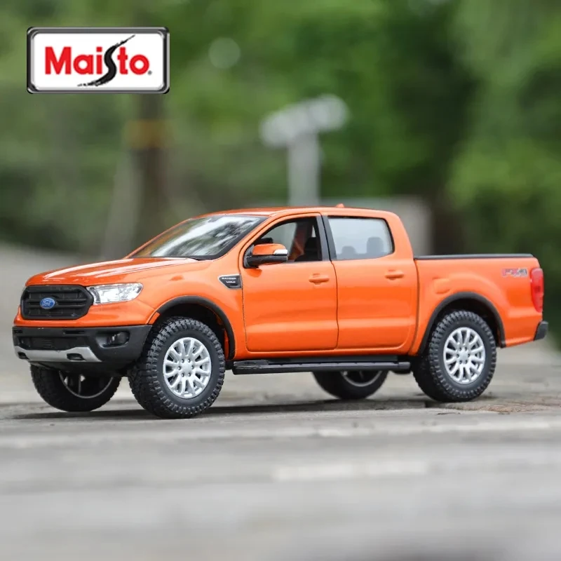 

Maisto 1:27 Ford Ranger 2019 Pickup Alloy Car Model Diecast Metal Vehicle Model Simulation Collection Kids Toys Gifts