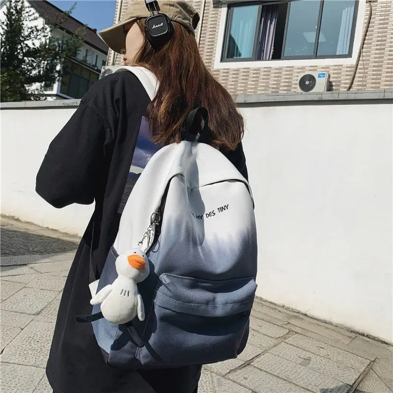 

Qyahlybz graffiti gradient personality travel bags school bags for boys girls' school backpack backpacks for children shouder