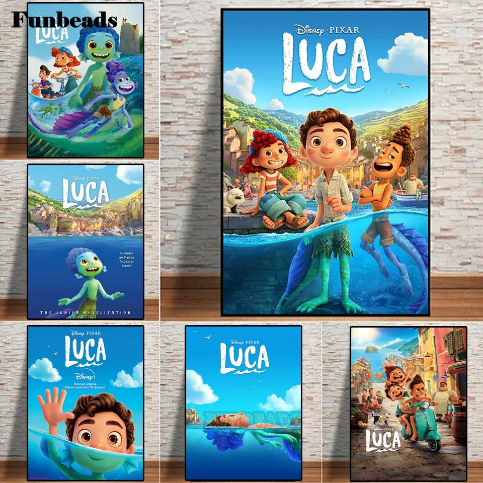 

5D алмазная живопись, полная выкладка, постеры из фильмов Диснея, лука, Набор для вышивки крестиком значок страз, алмазная вышивка «сделай са...