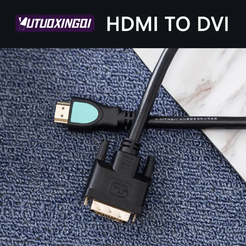 

HDMI to DVI 1080P High-definition Video Cable Bidirectional Mutual Conversion Computer Projector For DVI 24+1 Interface Devices