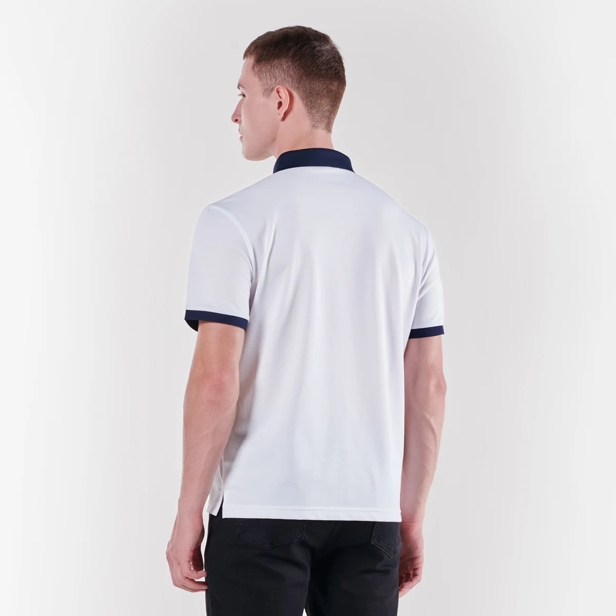 HELLEN&WOODY Printed Sport Bee Pocket Men Polo T-Shirt Summer Short Sleeve Casual Bottoming Shirt Breathable Pure Tops Tees