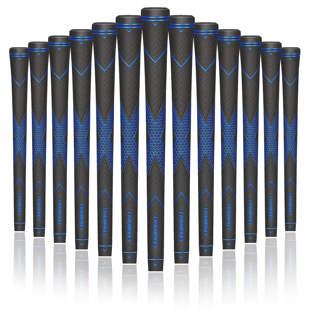

13PCS/LOT Champkey Traction-X Golf Grips Midsize Rubber Golf Club Grips