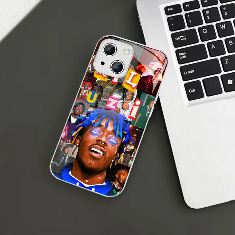 Чехол для телефона Lil Uzi V-Vert iPhone 14 13 12 Mini 11 Pro XS Max X XR Plus чехол из закаленного стекла