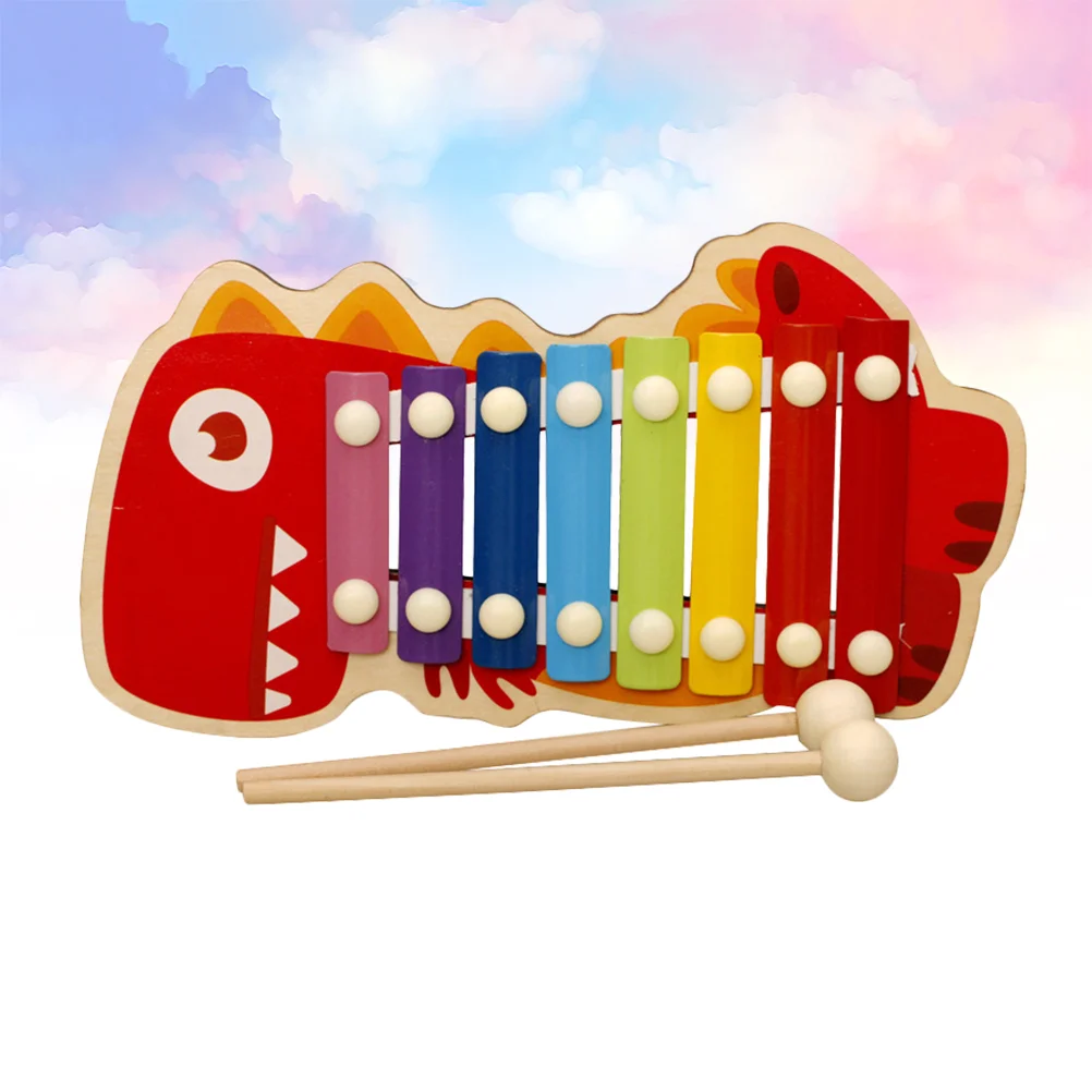 Деревянная игрушка-перкуссия искусственная кожа музыкальные животные для детей
