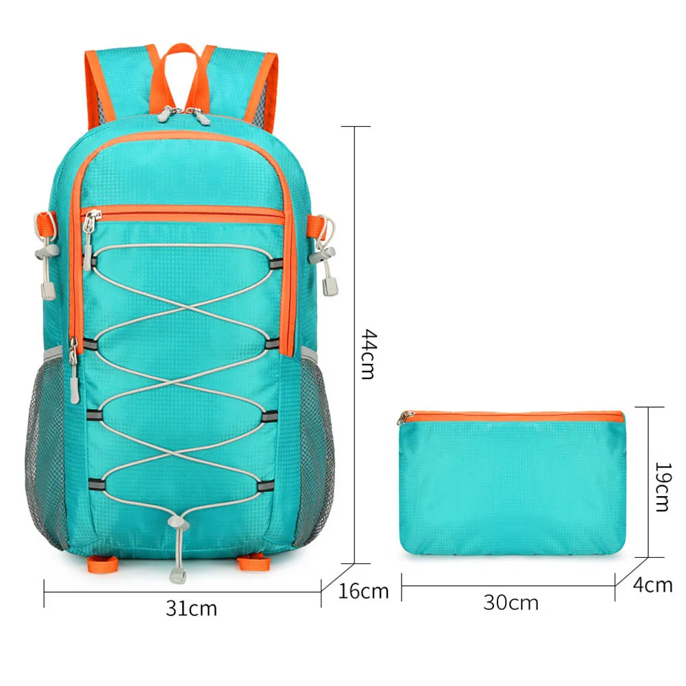 Рюкзак складной вместительный с боковыми карманами вес удобный высокое качество