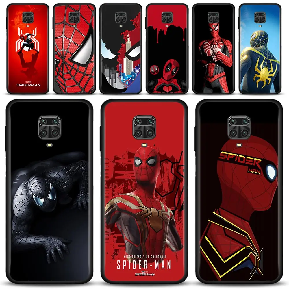 

Marvel Spider Man 3 For Xiaomi Redmi Note10 11 10 8 Pro 9S 9T 9 S 10Pro Max 8Pro Case for redmi 9 9A 10 9C k40 8 Caso