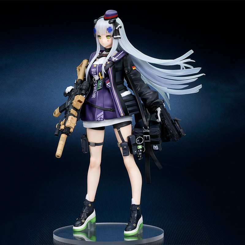 Оригинальная натуральная quesQ Girls Frontline HK416 MOD3 ПВХ 25 см аниме-фигурка Коллекционная