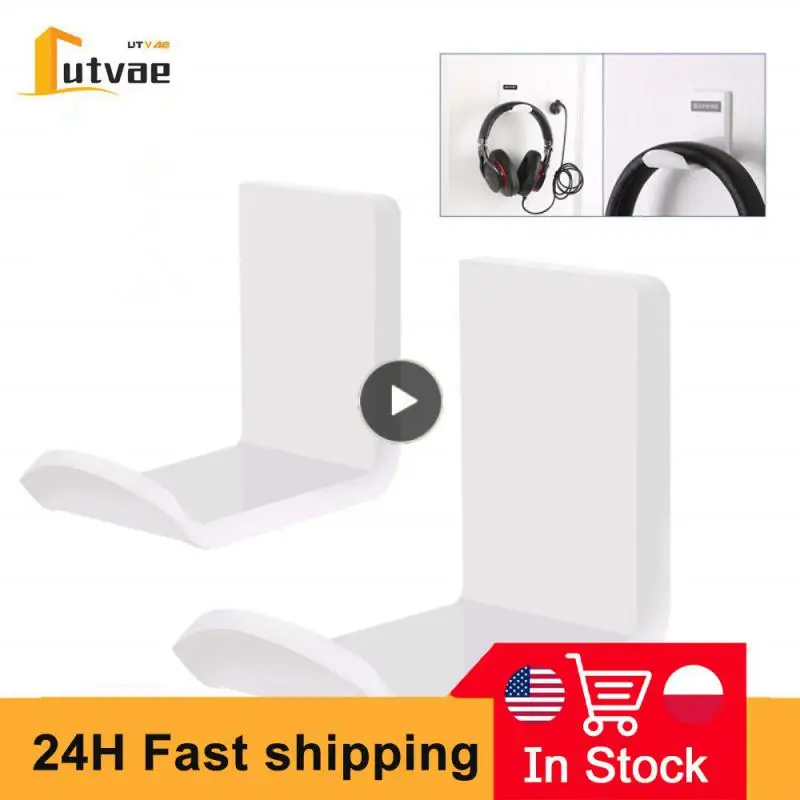 

2/4/6PCS Creative Display Rack Multifunctional Portable Headphone Office Hanger Universal Game Earphone Holder