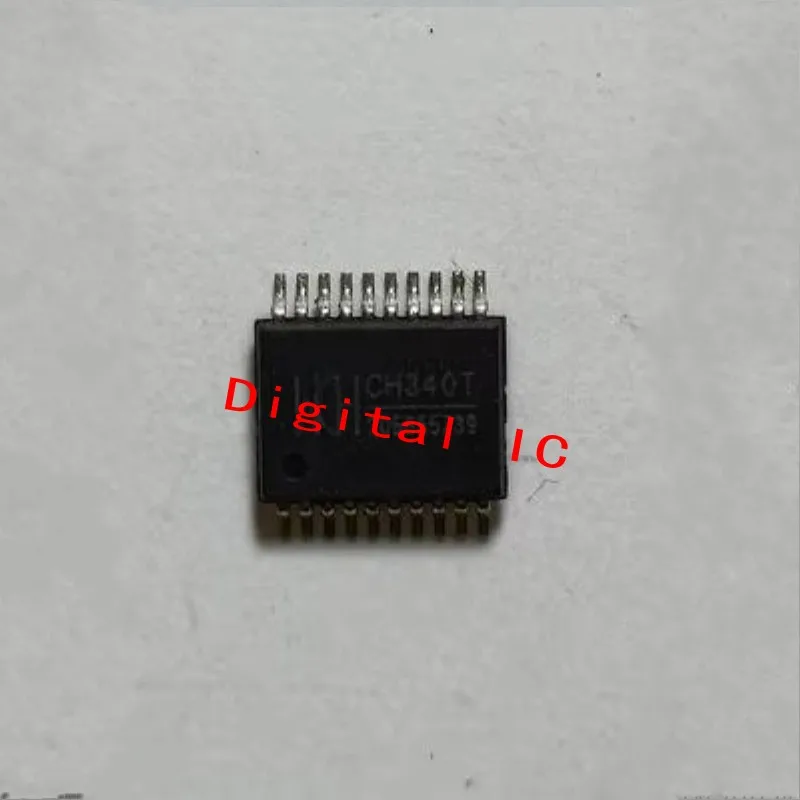 

10 pcs CH340T SSOP20 CH340 SSOP-20 340T USB to serial port chip