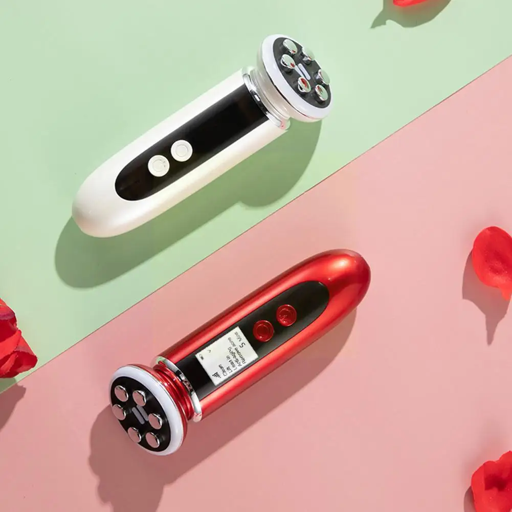 

5 в 1, прибор для мезотерапии со светодиодной подсветкой