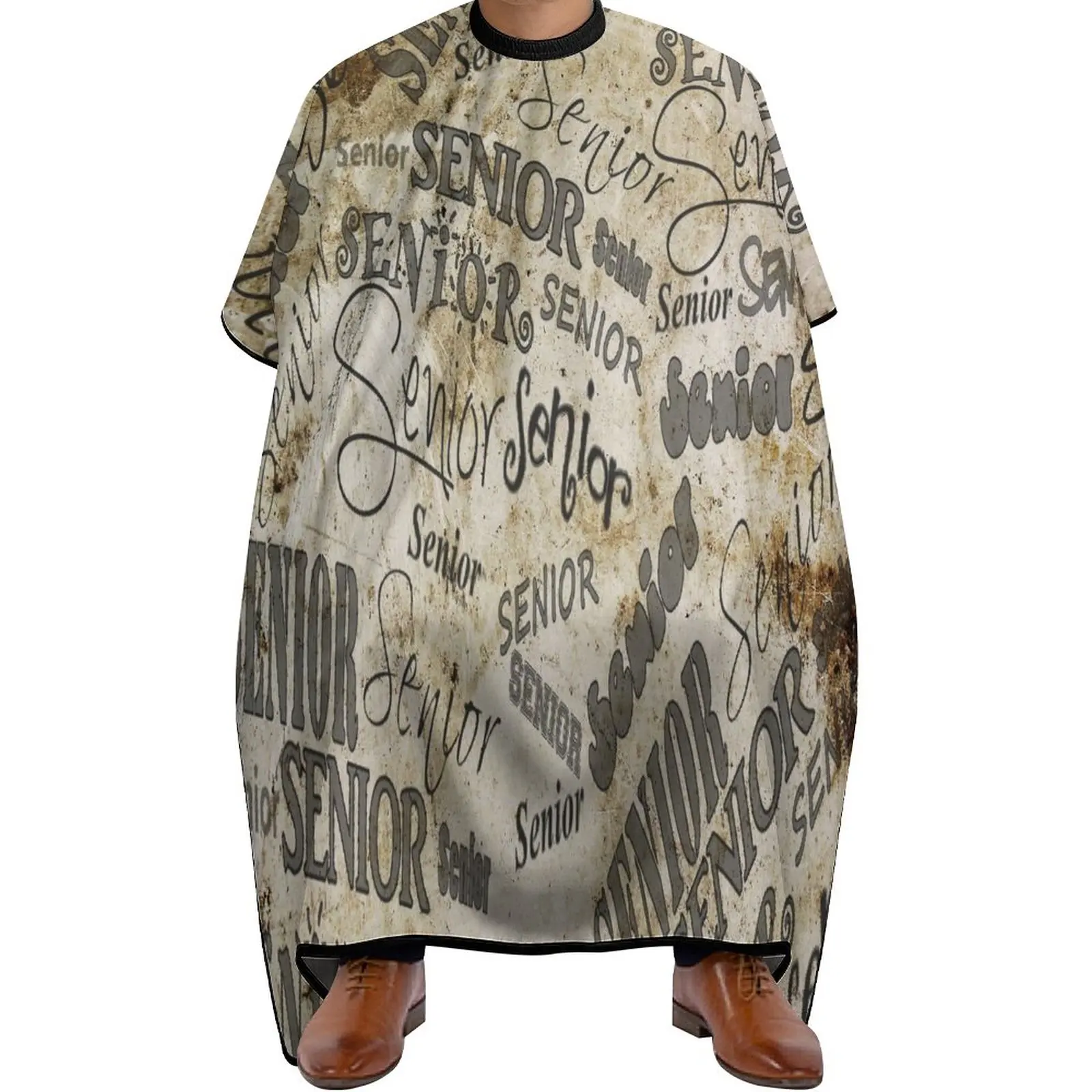 

Плащ парикмахерский непромокаемый с защелкой для мужчин и женщин