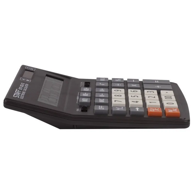 Calculator desktop staff plus stf-333 (200x154mm) 12 bit dual power 250415 | Канцтовары для офиса и дома