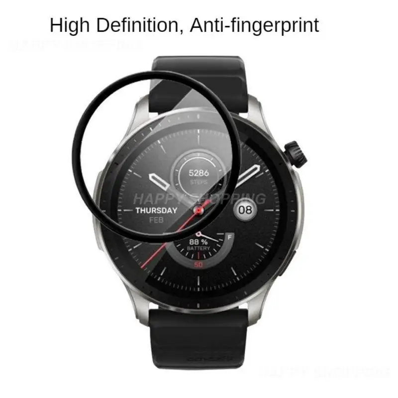 

Full Screen Protector for Amazfit GTR4 GTR 4 Anti-scratch Protective Film Cover for Amazfit GTR 3 Smart Watch Not Glass