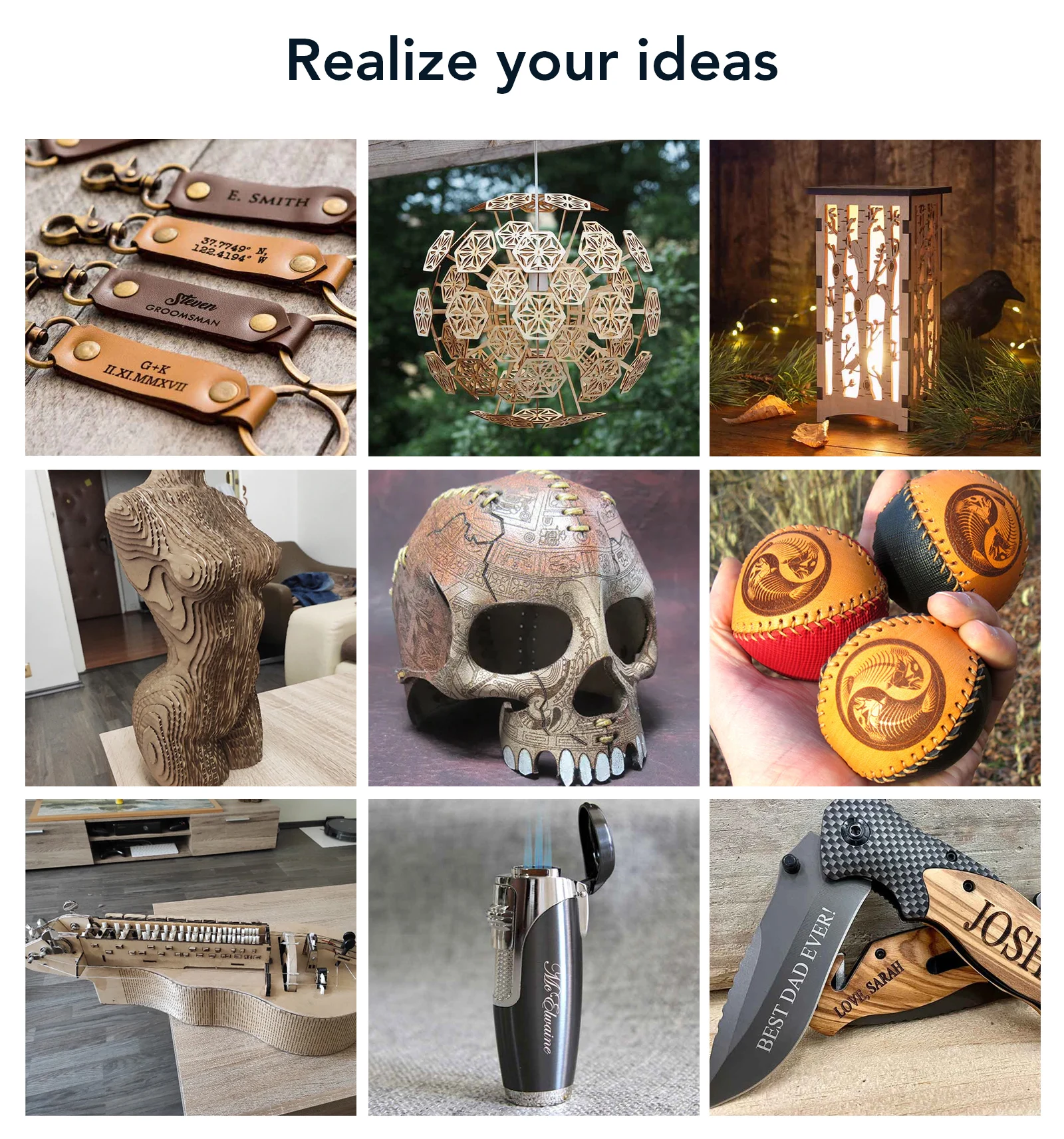 Портативный лазерный гравер Aufero мастер гравировка резки своими руками машина