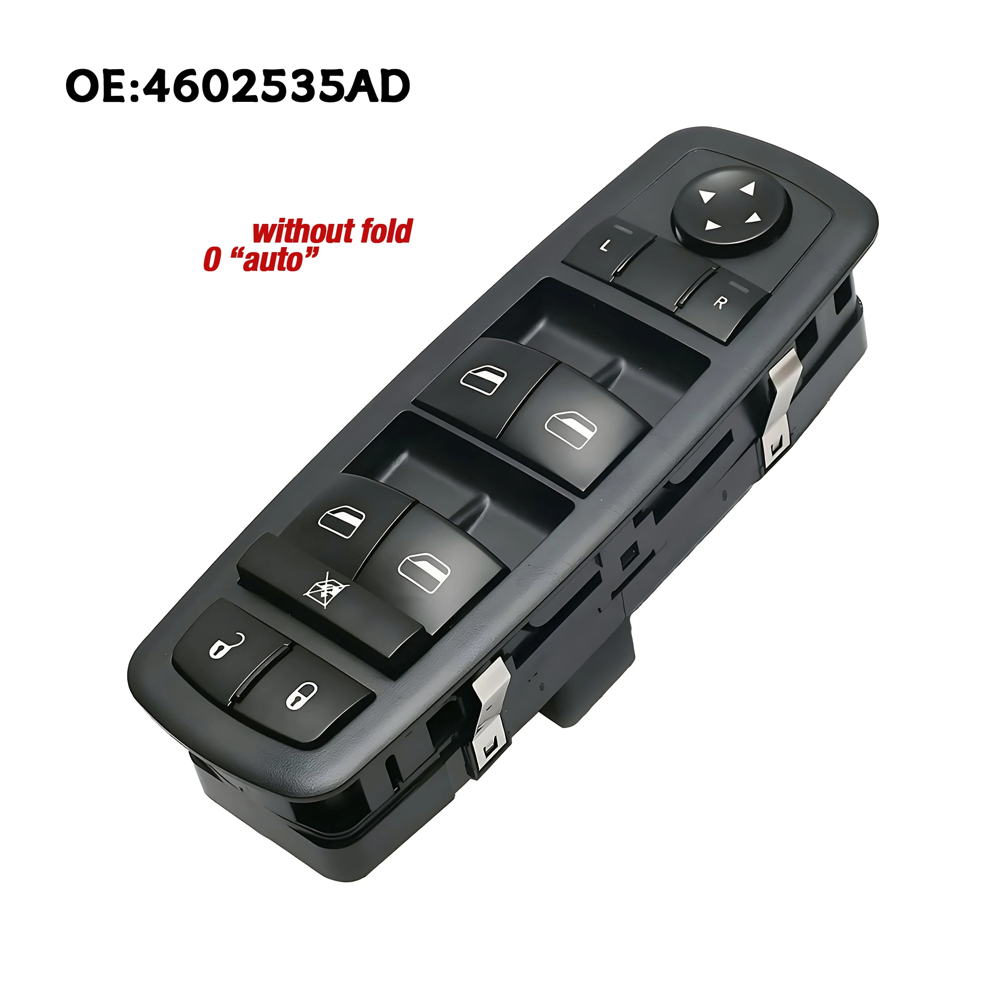 Фото 4602535AD 4602535AG 3-контактный для Chrysler Jeep Grand Cherokee, Dodge Journey, Fiat Freemont, кнопка включения управления окном Power Master №1