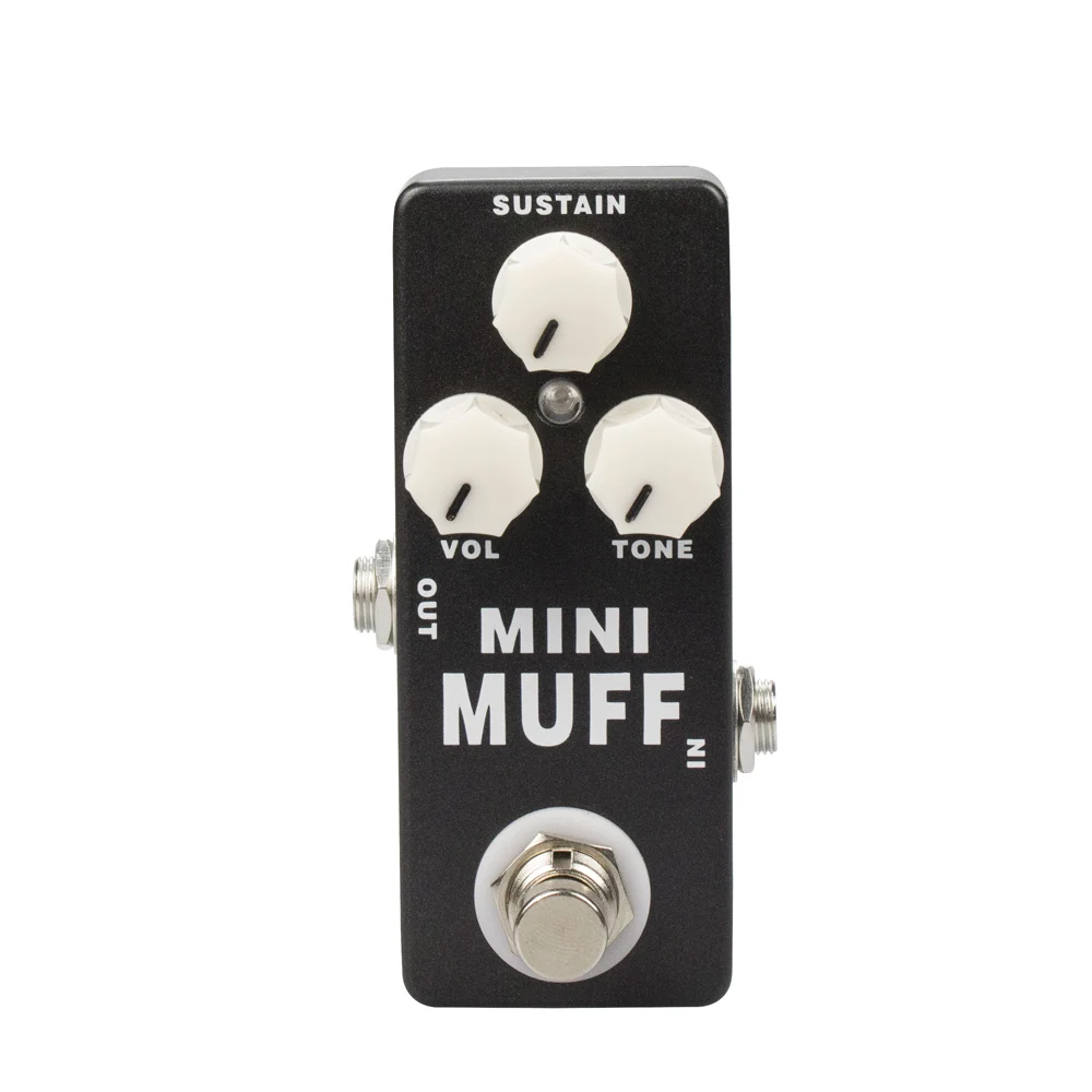 

MOSKY MINI Fuzz Guitar Effect Pedal Harmonic Distortion/Sustainer Pedal True Bypass Full Metal Shell Guitar Accessories