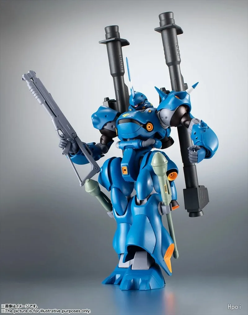 Фото ROBOT Spirits MS‑18E Kampfer Gundam 0080 Zeon Меха, подвижная фигурка, полный комплект деталей, аксессуары с эффектами, коллекционная фигурка. №2