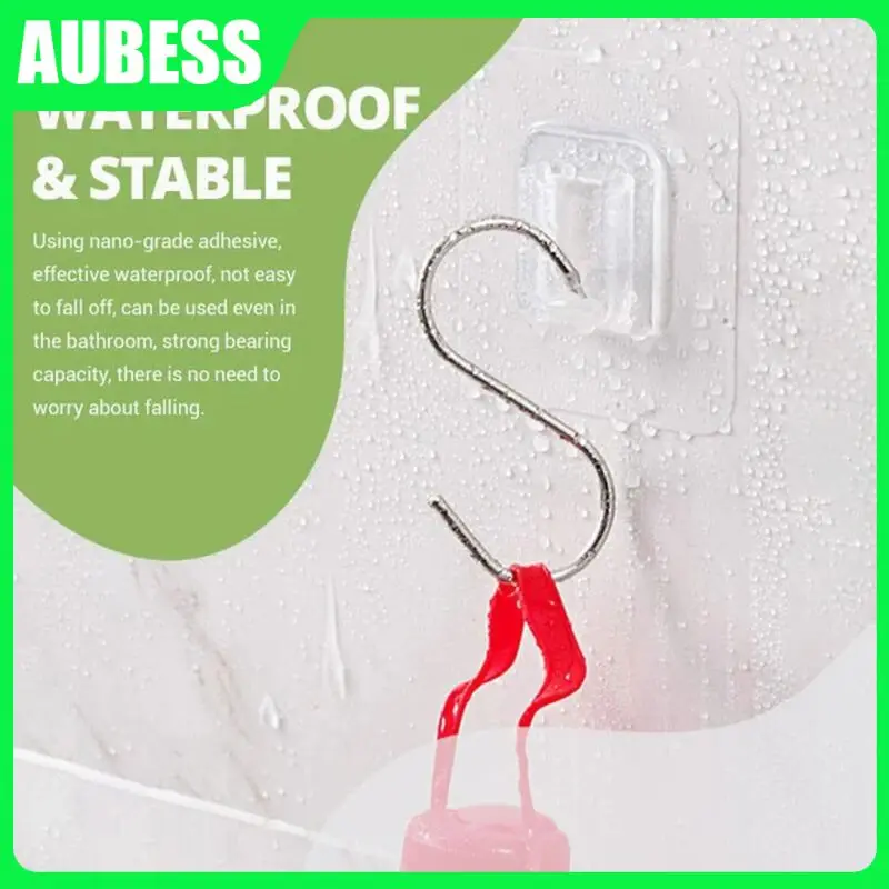

Double-sided Adhesive Wall Hooks Strong Wall Hanger Transparent Suction Cup Wall Hanger Transparent Suction Cup Sucker Hook