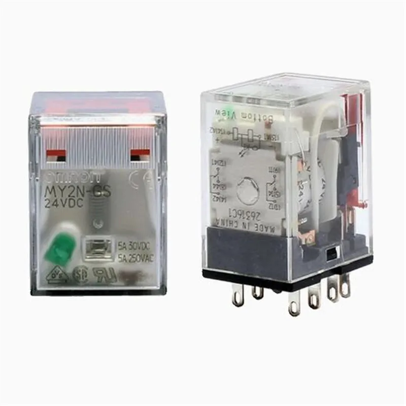 ГОРЯЧАЯ НОВОЕ реле MY4N-GS MY4NGS-24 В постоянного тока