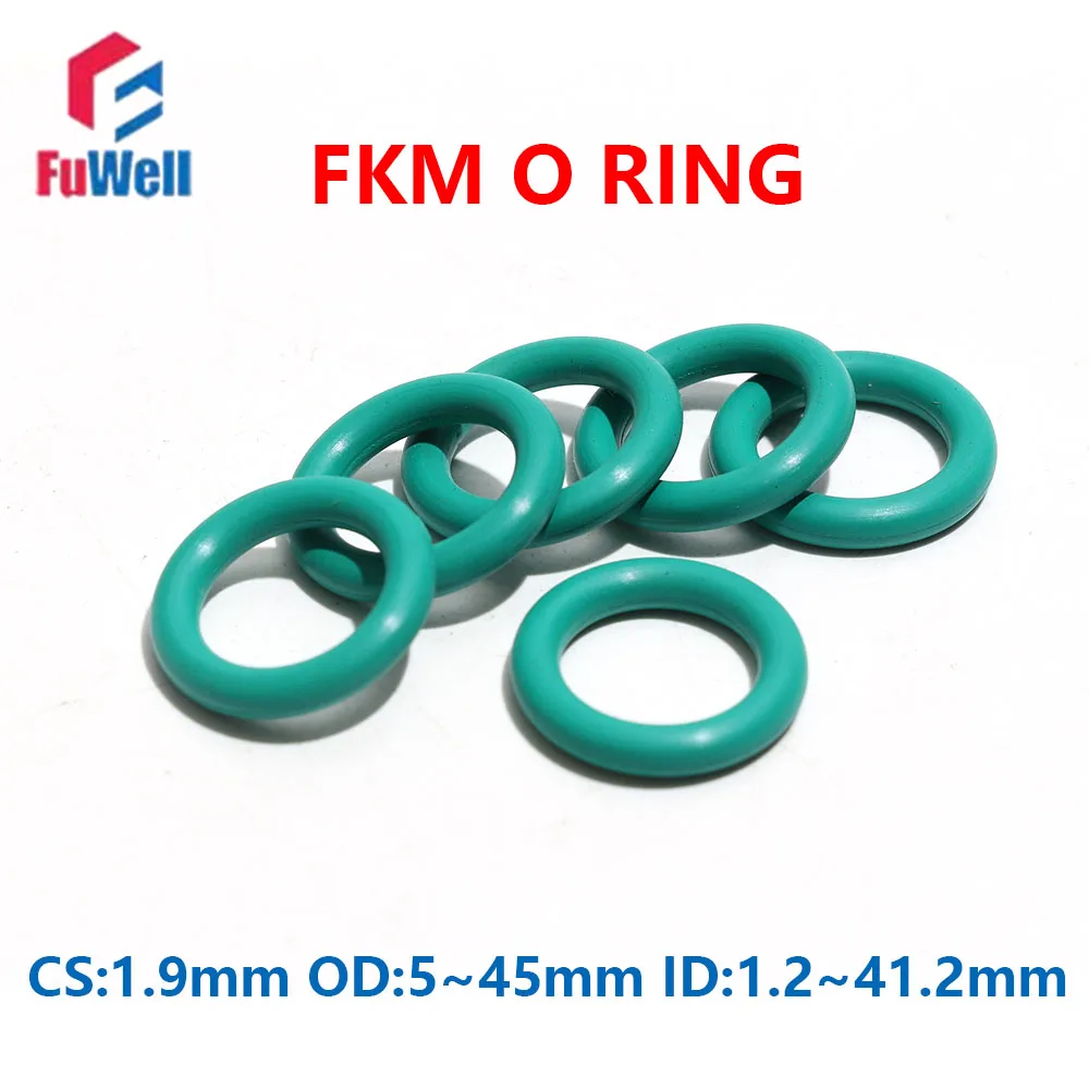 

FuWell уплотнительные кольца FKM зеленый 5~45 мм