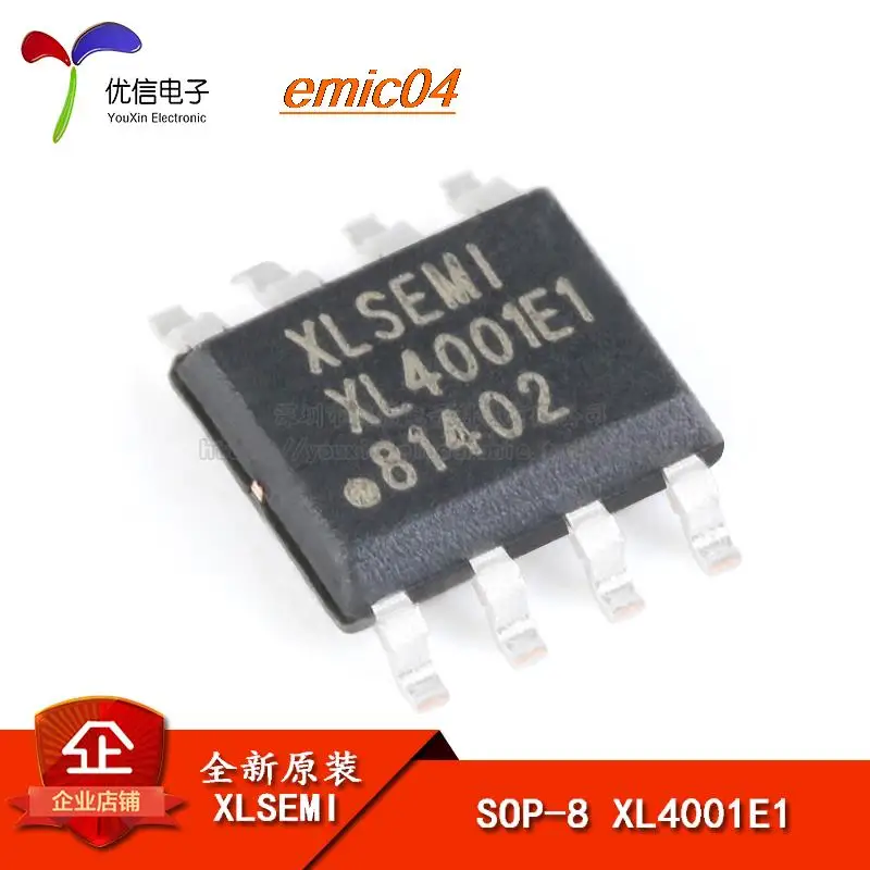 

10 шт., XL4001E1 SOP-8 2A 1,235-37V 150KHz