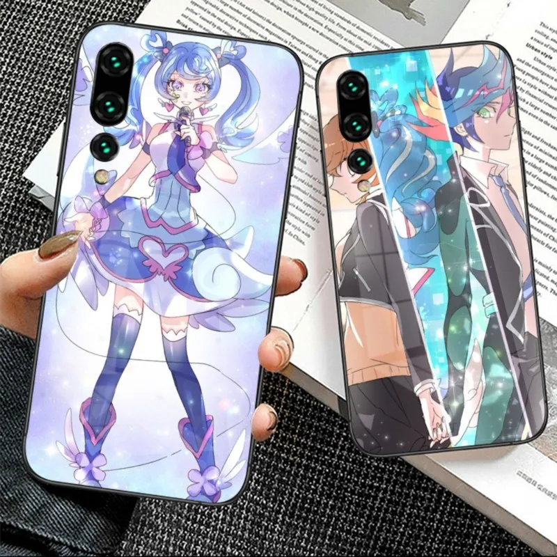 

Синий Ангел Zaizen Aoi чехол для телефона Huawei P50 P40 P30 P20 Pro Mate 40 30 20 Pro Nova 9 8 7 PC стеклянный чехол для телефона