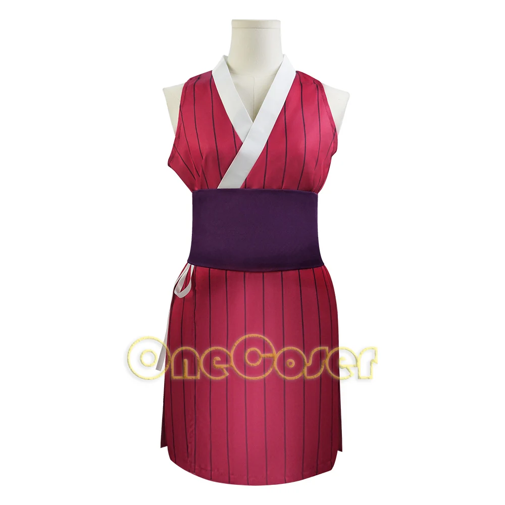 Костюм для косплея Макио из аниме рассекающий демонов парик униформа удзуй