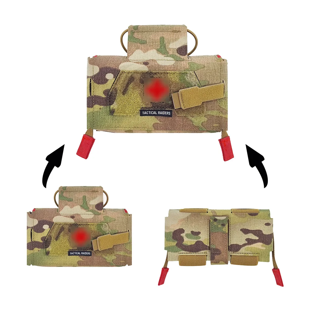 Фото MD2 Trauma Kit Pouch Многофункциональный медицинский аптекер IFAK Тактический ремень Molle Сумка первой помощи SP Версия №3