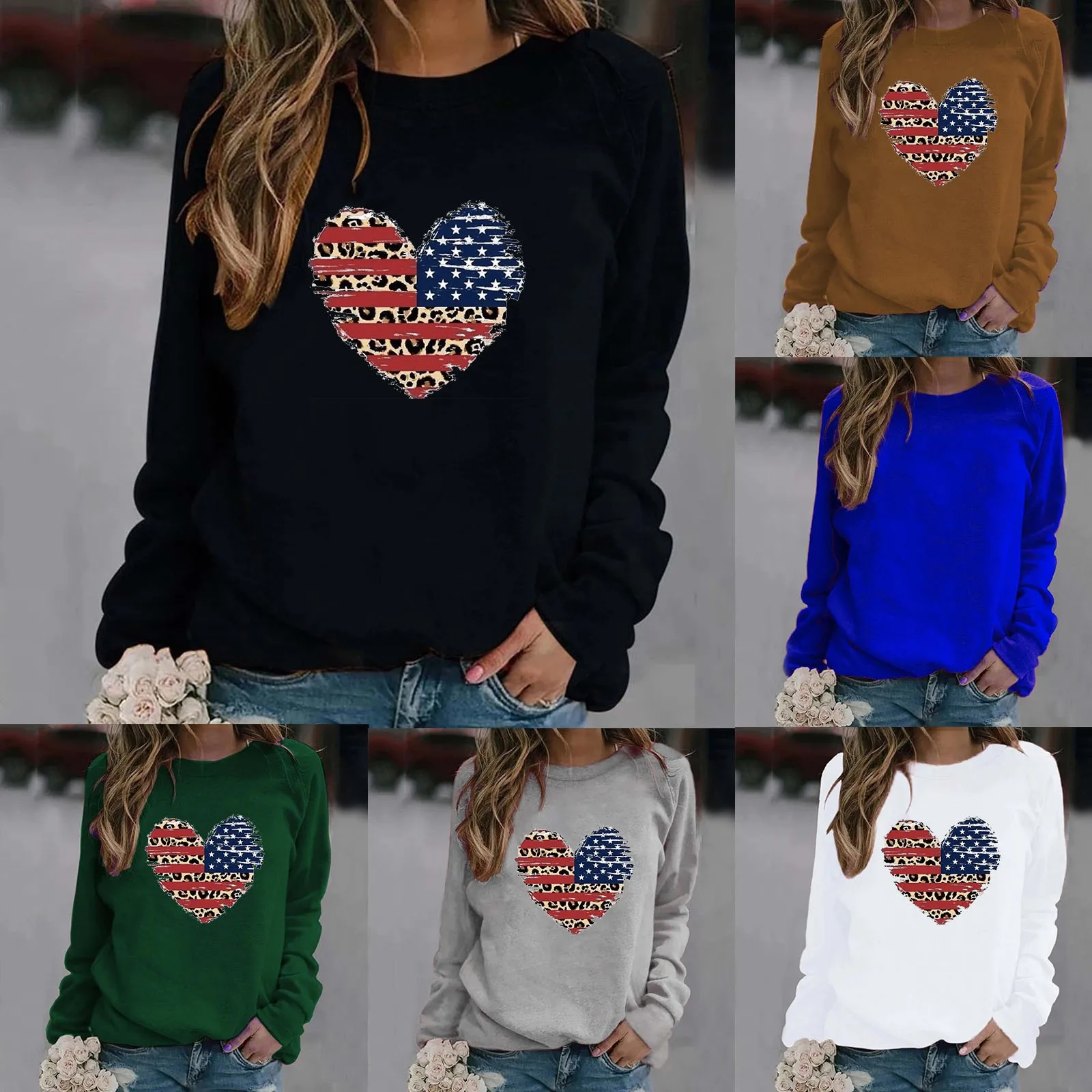 

Повседневная зимняя куртка, Женская толстовка с длинным рукавом и принтом, блузка, пуловер, однотонная женская Длинная толстовка с капюшоно...