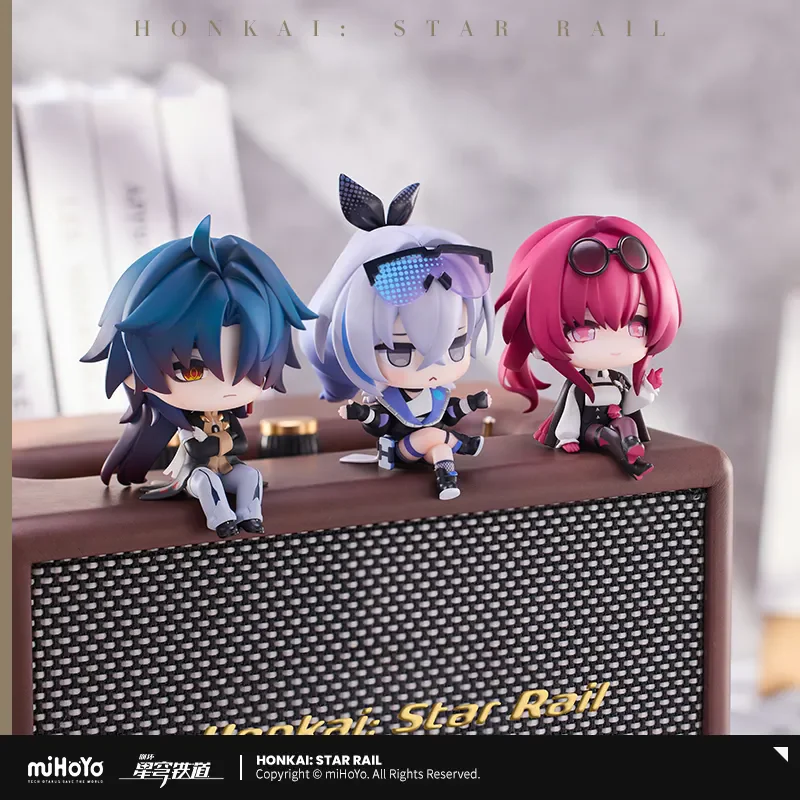 Фото Официальная игра miHoYo Honkai Star Rail Jimi Parlor Serie Q-версия кукла KafKa Argenti DanHeng аниме орнамент косплей рождественские подарки №3