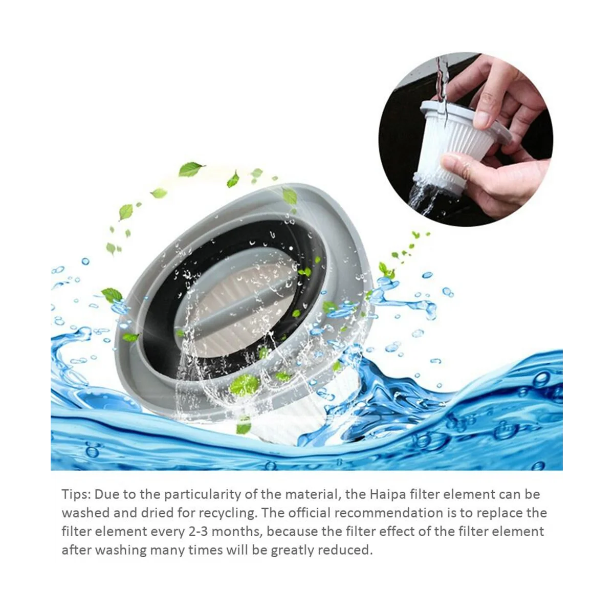 HEPA фильтр для Deerma DX118C DX128C беспроводной ручной пылесос запасные части