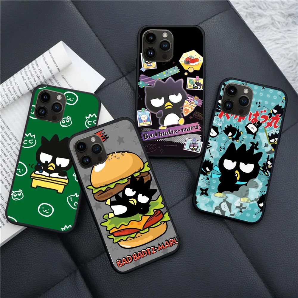 Черный чехол B-60 Badtz-Maru для Huawei Nova P30 Y6 Y9 2i Y70 Y5 8i 3i Y6P 7i Y70S Y6S Y7A Pro Lite Prime 2019