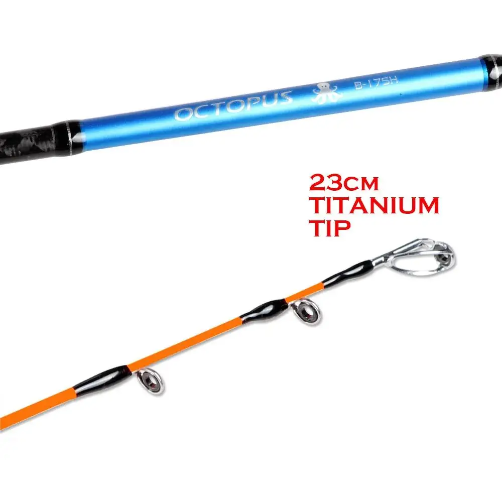 Удочка 1 75 м для осьминога мощная удочка отсадки с титановым наконечником и