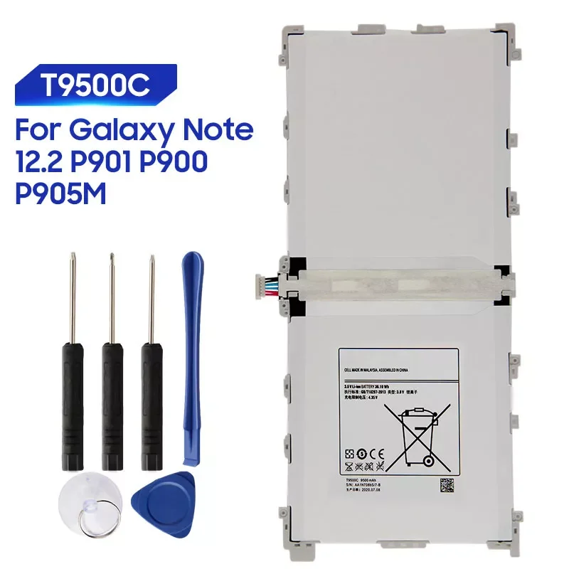 

Аккумулятор для Samsung Galaxy Note 12,2 P900 P901 P905 SM-T900, аккумуляторная батарея для планшета T9500E T9500C T9500U T9500K