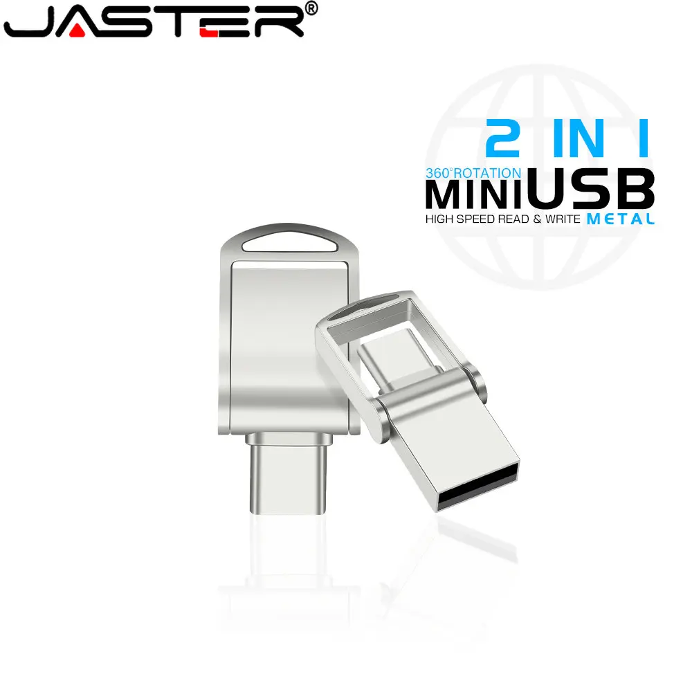 NEW Mini 32GB 64GB Type C Ultra Dual USB Flash Drive Memory Stick Thumb Pen Drive Creative Gifts for Business USB Flash Drives