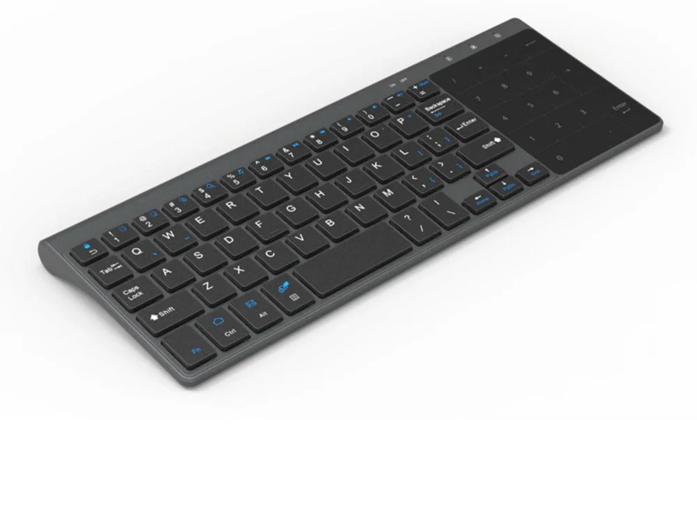 

2323 LSM Jelly Comb 2,4G Беспроводная клавиатура с цифрами и тачпадом, мышь, тонкая цифровая клавиатура для Android, Windows, настольного ПК, ноутбука