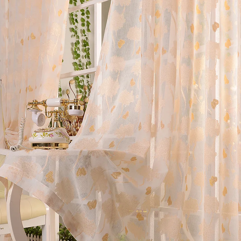 

Cotton and linen window screen living room bedroom balcony screen curtain light transmission does not penetrate people